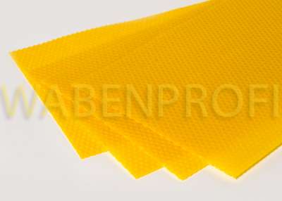 Kombi 70 Zander Rähmchen – 477x220 Mm, Gedrahtet, Mit Hoffmann-Seiten, Inkl. 5,0 Kg Bienenwachs-Mittelwände, 5,4 Mm Zellmaß