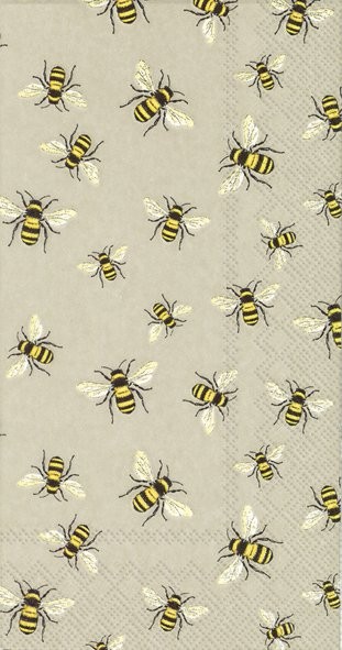 Buffet-Servietten "Lovely Bees"