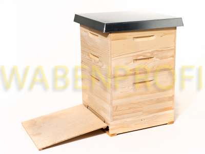 10x Dadant US Honigraum Hoffmann Rähmchen 141 Mm – Für Imkerei, Bienenbeuten, Mit Drahtung 0,4 Mm, Gezapft Und Geleimt
